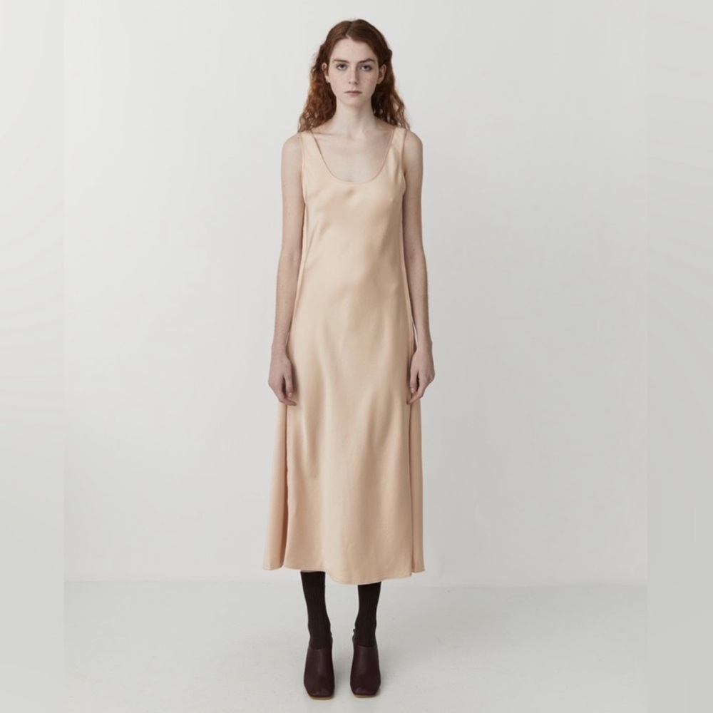 Acne studios Dorona Cinz satin slip dress XS EU 34 never worn